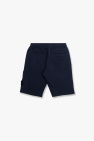 Stone Island Kids Shorts with logo