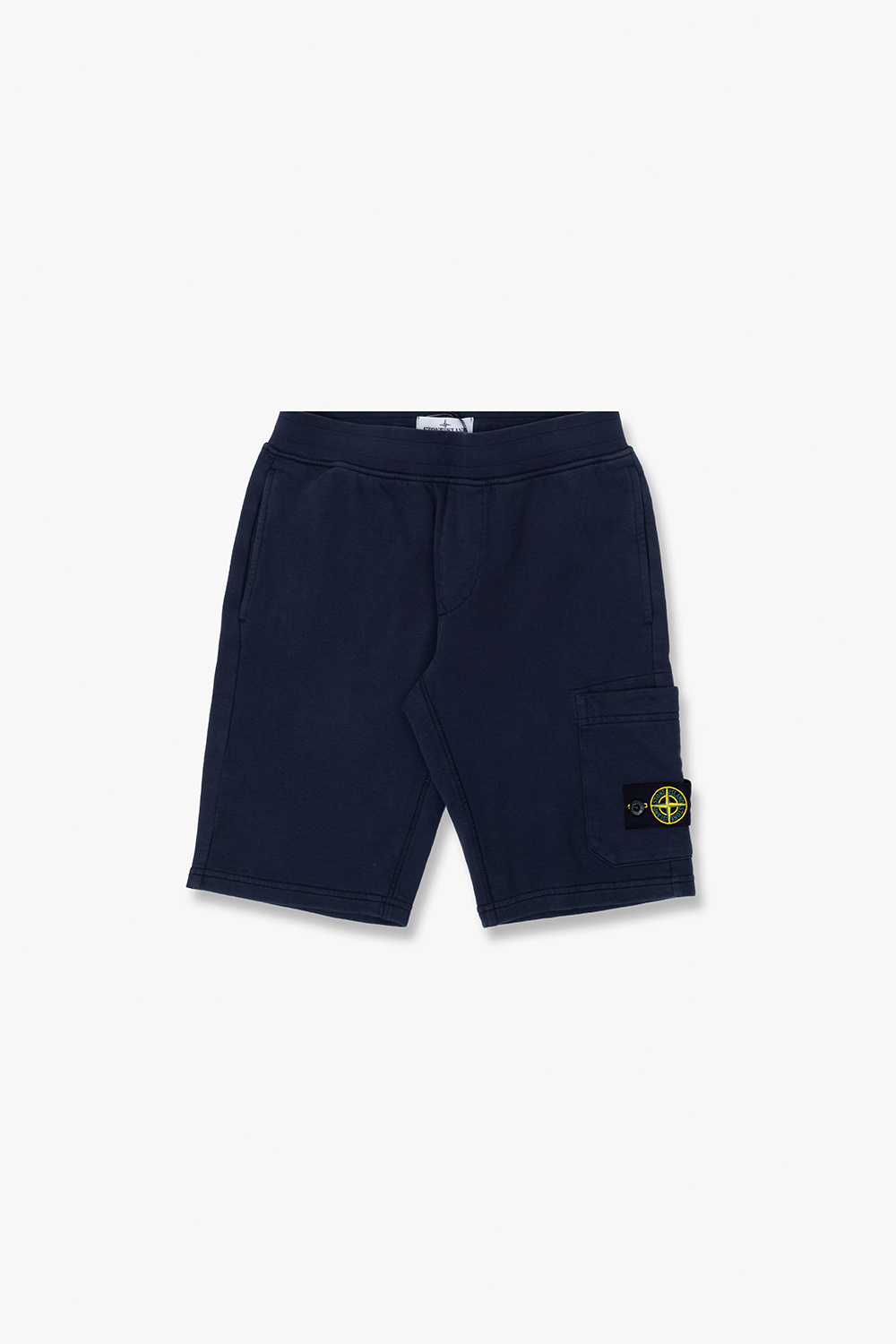 Stone Island Kids natori shorts with logo