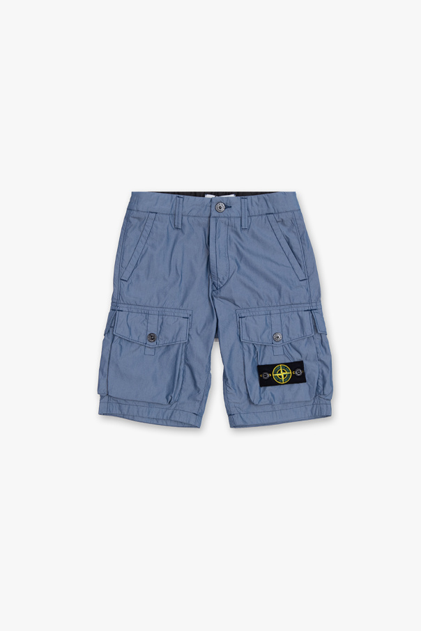 Stone Island Kids Cargo shorts