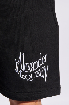 Alexander McQueen Szorty z logo