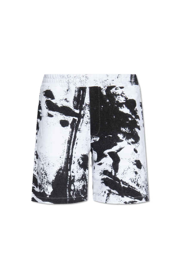 Shorts with logo od Alexander McQueen