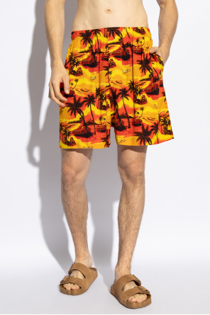 Balenciaga Printed Shorts