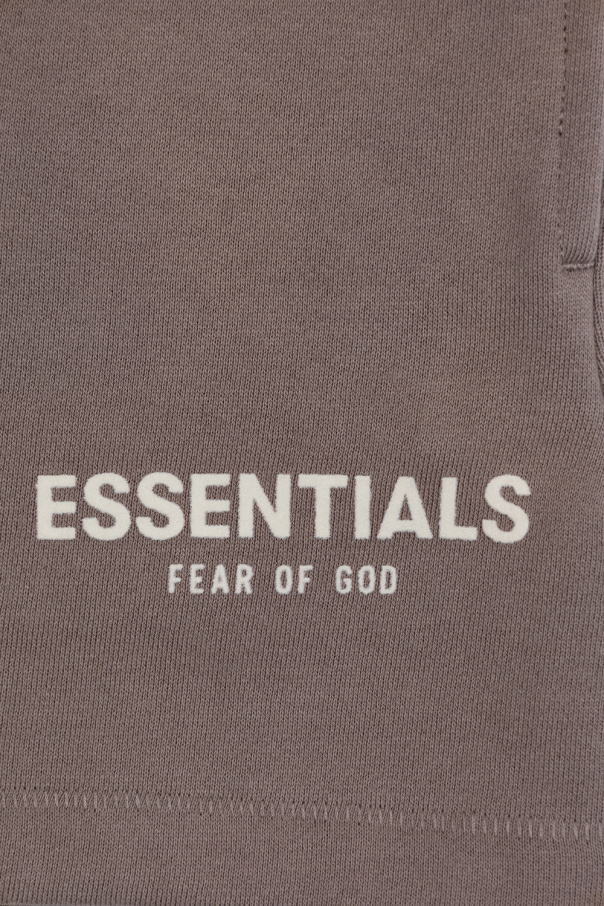 Fear Of God Essentials Kids FF belted Bermuda shorts
