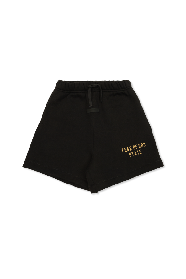 Fear Of God Essentials Kids Logo Shorts