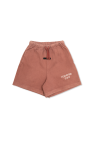 Fear Of God Essentials Kids PINK Cotton shorts with logo