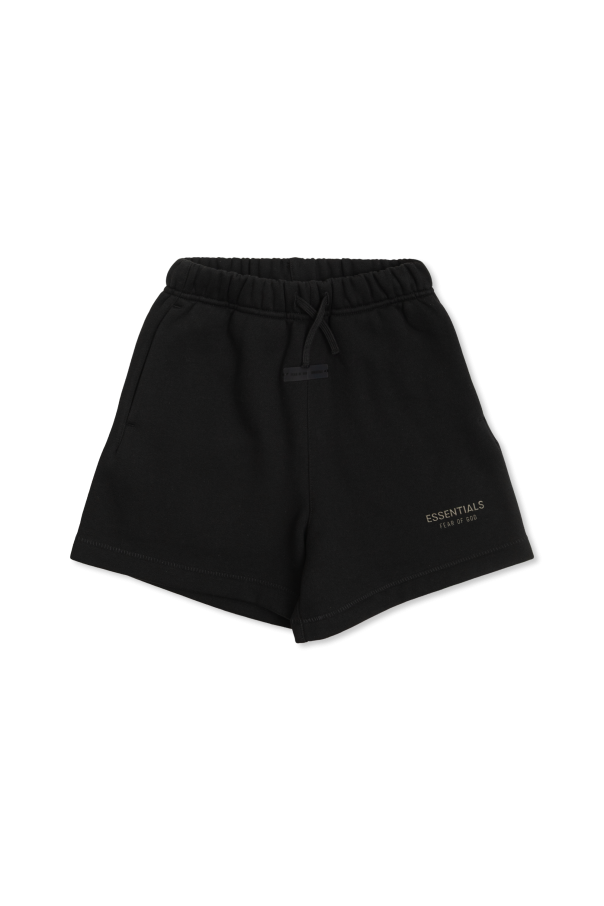Shorts with logo patch od Fear Of God Essentials Kids