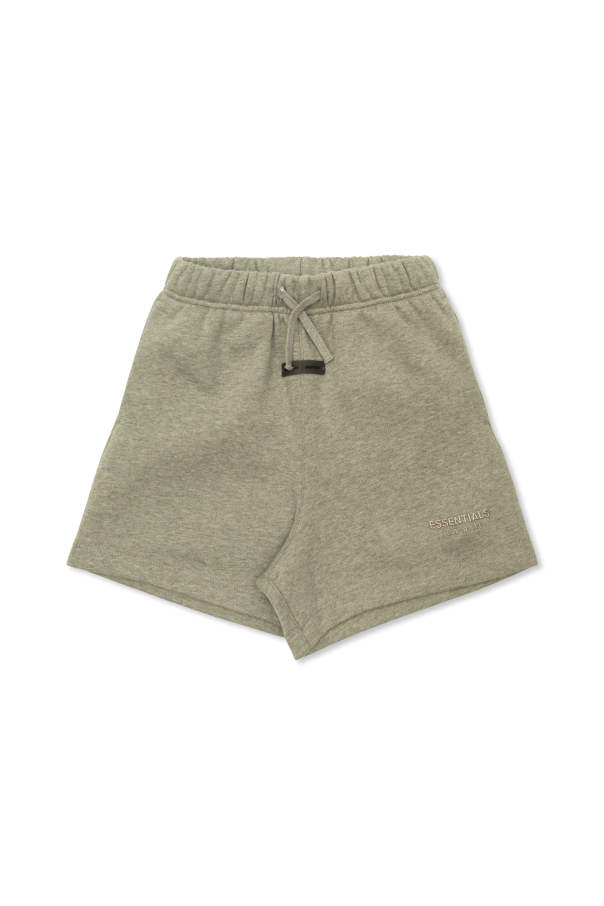 Shorts with logo patch od Fear Of God Essentials Kids