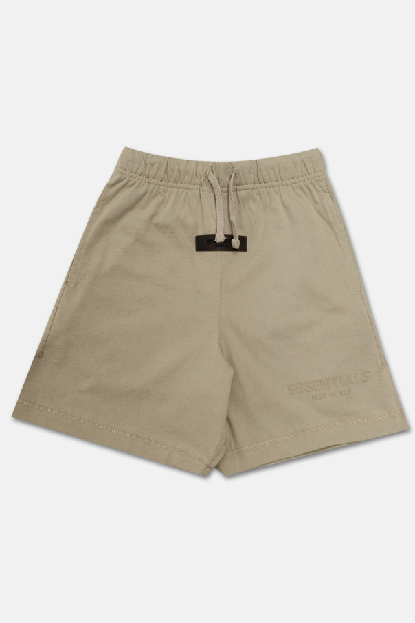 Fear Of God Essentials Kids Bodice shorts with logo