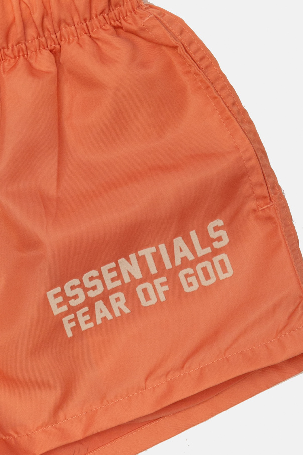 Fear Of God Essentials Kids Chelsea Peers Curve organic cotton aztec print shorts revere pyjama set in blue