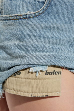 Balenciaga Denim shorts with 'vintage' effect