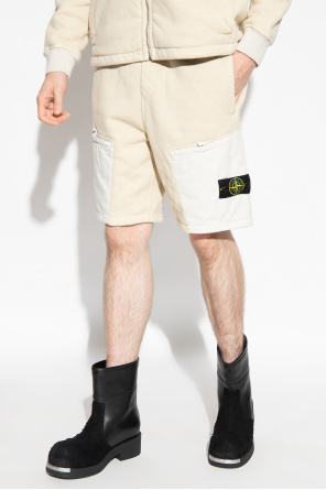 Stone Island tunn shorts with logo