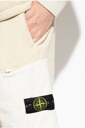 Stone Island tunn shorts with logo