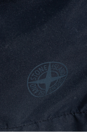 Stone Island Dwuwarstwowe szorty z logo