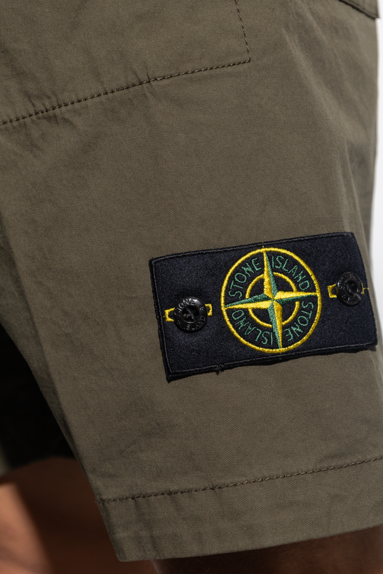 Stone Island Womens Light Grey Biker Jeans