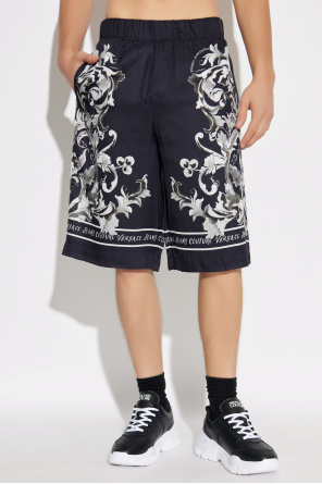Versace Jeans Couture Pantalones cortos con estampado `barocco`