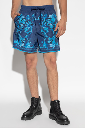 Versace Jeans Couture Shorts with 'barocco' print