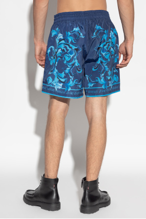 Versace Jeans Couture Shorts with 'barocco' print