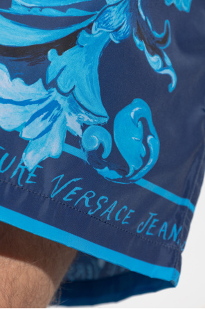 Versace Jeans Couture Shorts with 'barocco' print