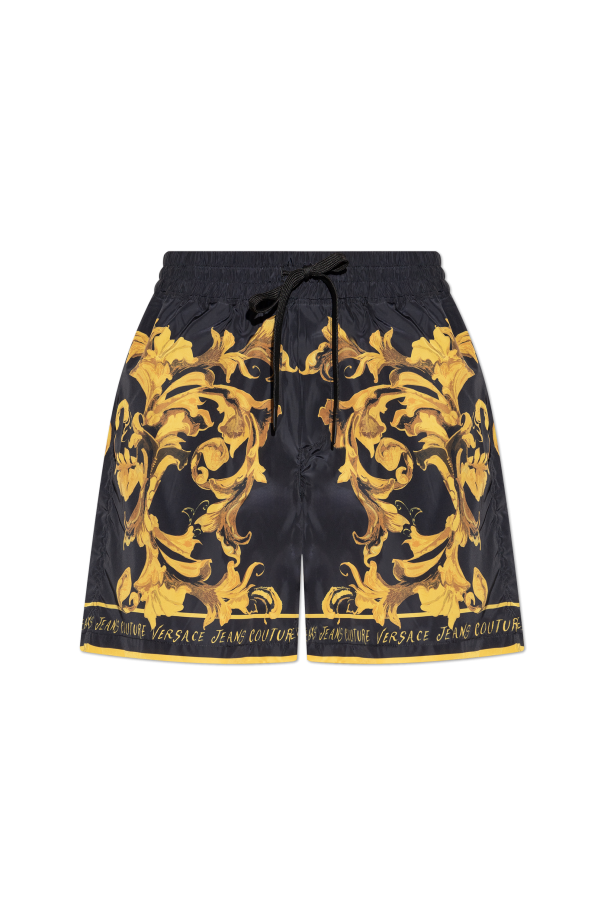 Shorts with 'barocco' print od Versace Jeans Couture