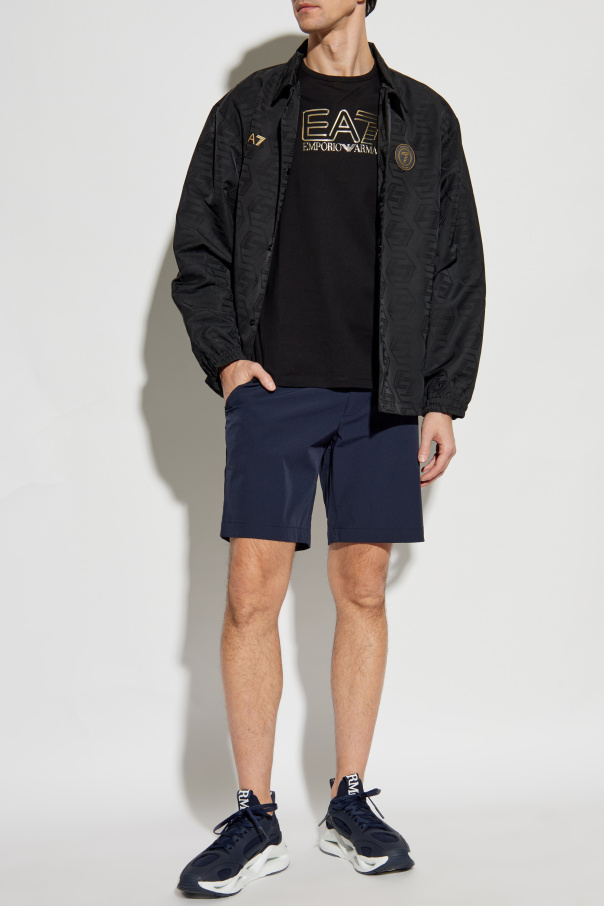 EA7 Emporio Armani Shorts mit aufgedrucktem Logo