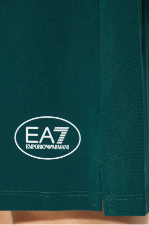 EA7 Emporio Armani Logo shorts