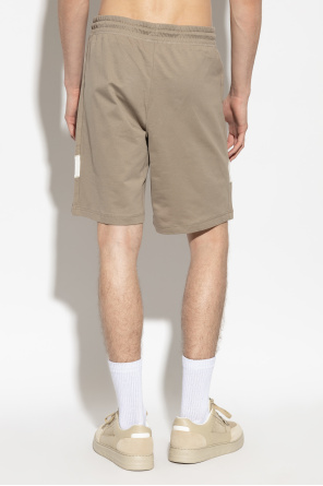 EA7 Emporio Armani Sweat shorts with printed logo