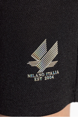 EA7 Emporio Armani Pantalones cortos con logo estampado