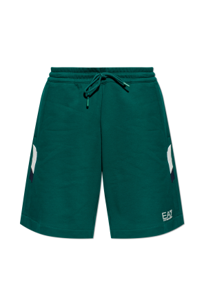 Pantalones cortos deportivos con logotipo estampado