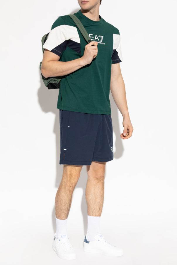 EA7 Emporio Armani Pantalones cortos con logo