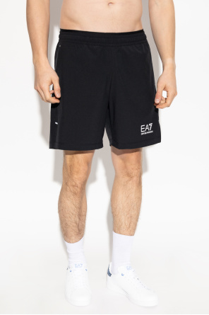 EA7 Emporio Armani Pantalones cortos con logo