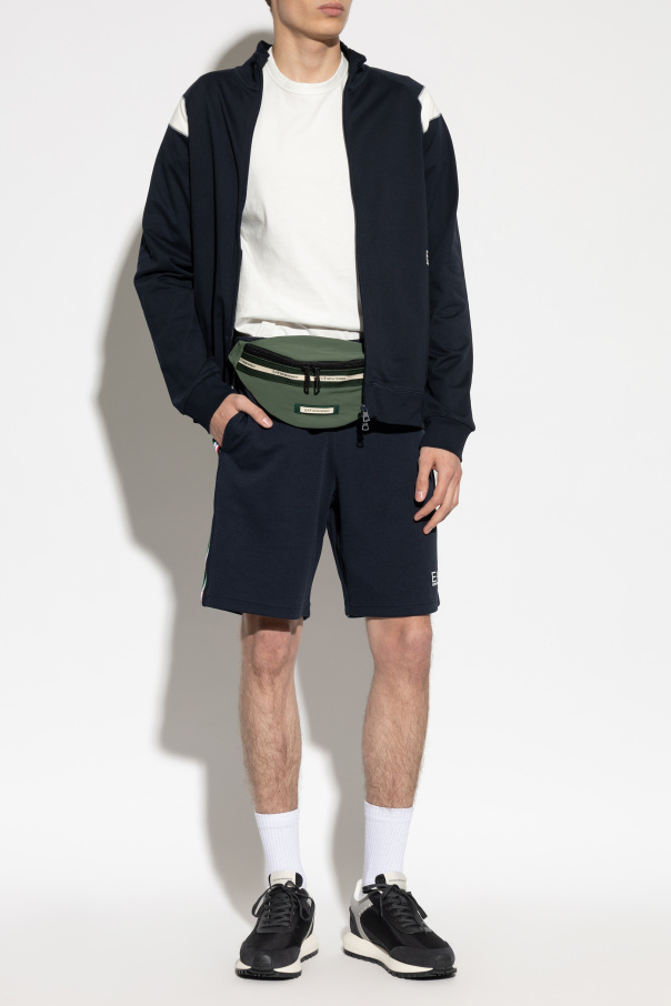 EA7 Emporio Armani Logo sweat shorts