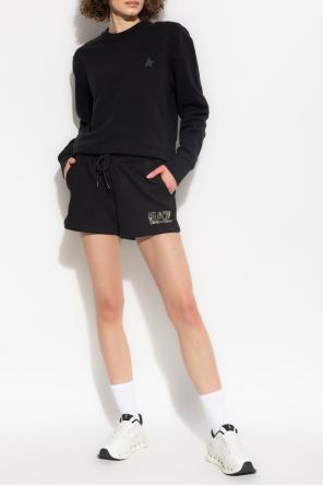 Shorts with printed logo od EA7 Emporio Armani