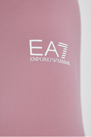 EA7 Emporio Armani Training shorts with printed logo
