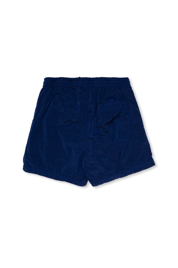 Stone Island Kids Swim shorts silk with logo