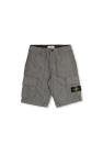 Stone Island Junior Shorts with logo