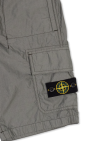 Stone Island Junior Shorts with logo