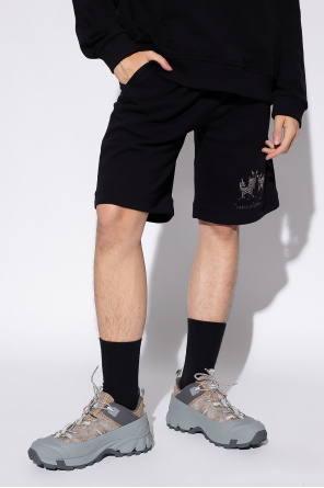 Burberry Embroidered shorts