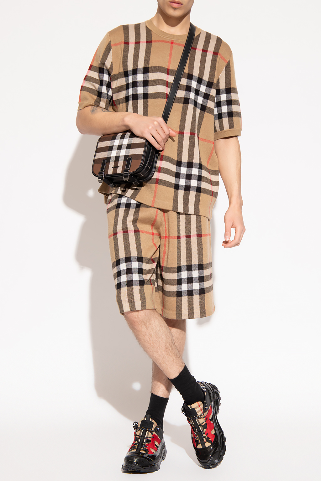 burberry Nova ‘Weaver’ checked shorts