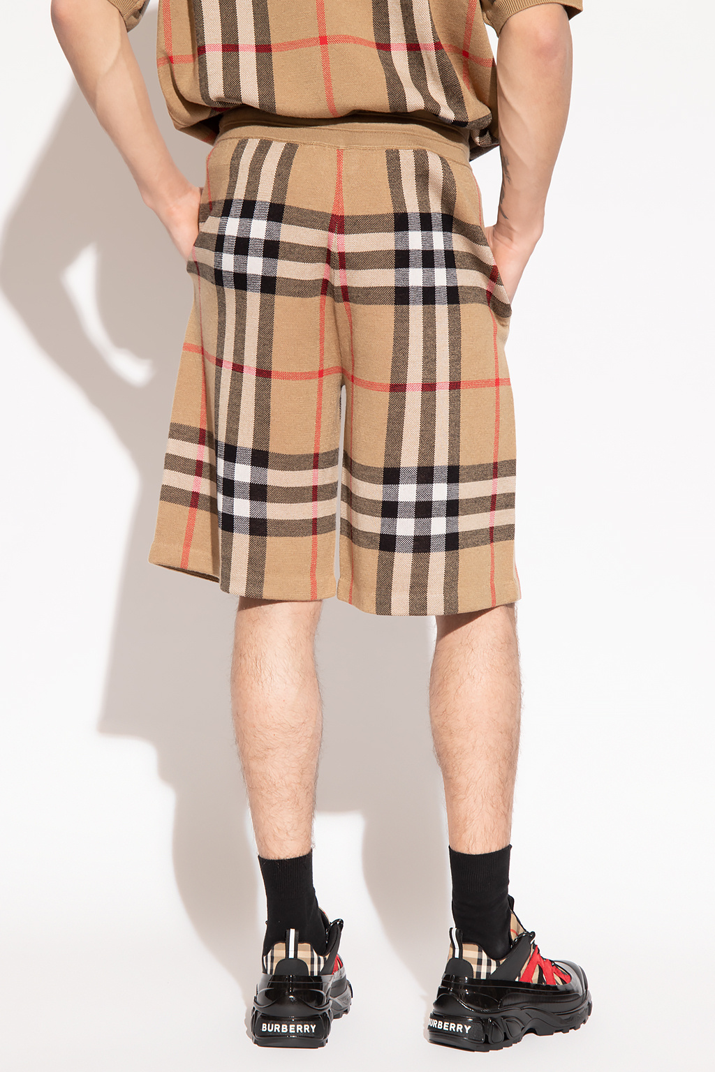 burberry Nova ‘Weaver’ checked shorts