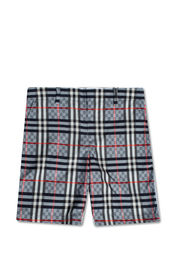 Burberry Kids youed shorts