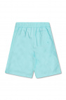 burberry printed Kids Swim shorts