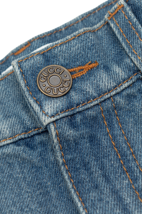 Gucci Kids Pantalones cortos vaqueros
