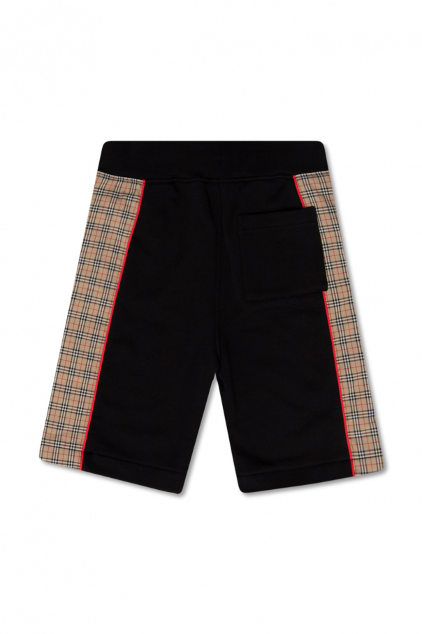 burberry POLO Kids ‘Jonah’ patterned shorts