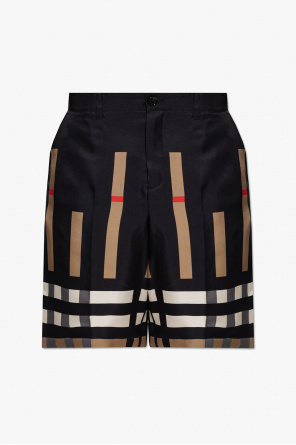 ‘dan’ silk shorts od Burberry