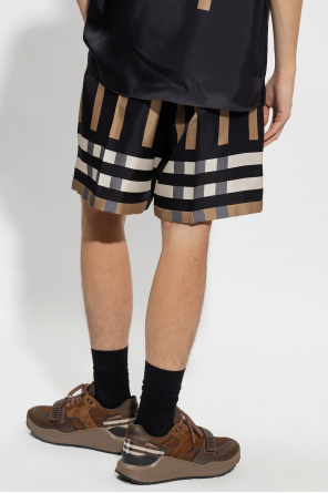 Burberry ‘Dan’ silk shorts