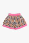 Burberry Kids PINK Checked shorts
