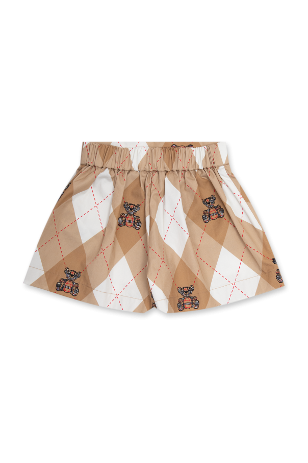 Burberry Kids Cotton shorts