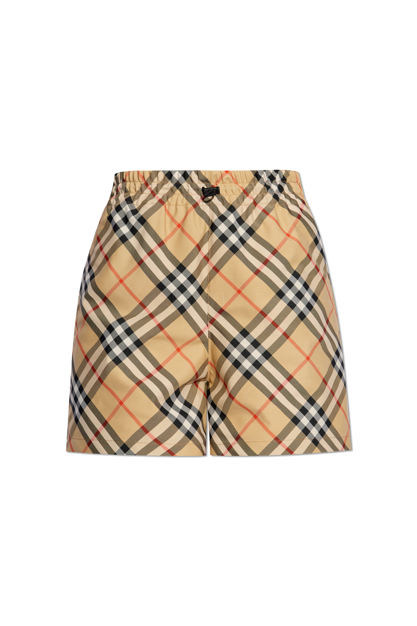 Burberry Check Pattern Shorts