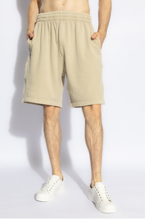 Burberry Shorts with logo patch