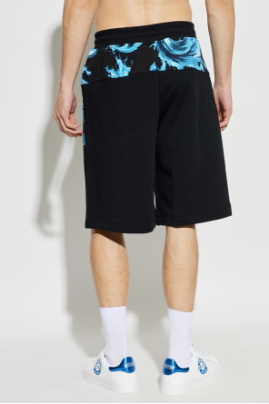 Versace Jeans Couture Sweatshorts with 'barocco' pattern